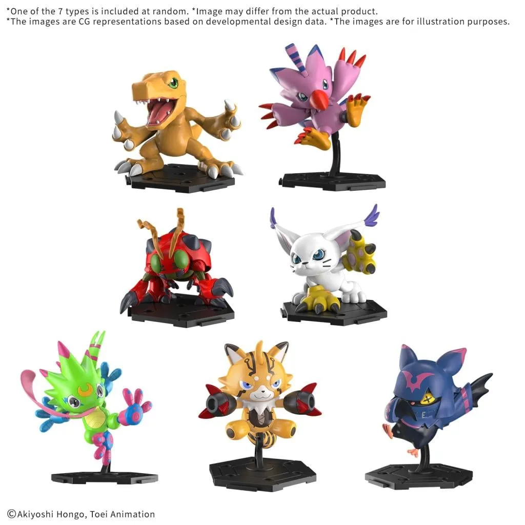 Digimon - Digimon Gathering Part 1 Model Kit - 1 Caixa (8 Unidades)